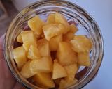 Foto del paso 2 de la receta: Duraznos frescos con crema agria a la canela 🍑