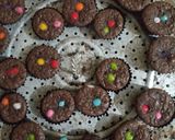 Foto langkah ke 4 dari resep Brownies Cup Cookies.