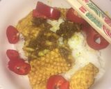 A picture of step 3 of Calamare with coconutriceThis is how much I cook for me. And it is one of My favorite 🙂.