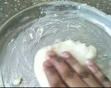 A picture of step 3 of Tasty Rasagulla used by leftover Rice.