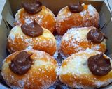 Foto langkah ke 7 dari resep Donat bomboloni no ribet empuk montok enak.