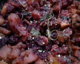 A picture of step 5 of Beet Root sabji.