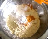 A picture of step 1 of Beguni bhaja.