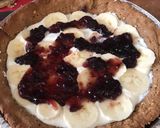 Foto del paso 5 de la receta: Pay de plátano y mermelada de zarzamoras