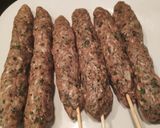 Foto del paso 2 de la receta: Kafta/Brochetas de carne molida