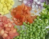 मिक्स वेज सेवइयां (Mix veg seviyan recipe in Hindi) रेसिपी चरण 1 फोटो