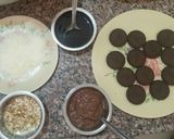 A picture of step 1 of Oreo nutella truffle.