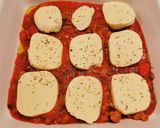 Paradicsomos gombás szaftos lasagne recept fázis 4 fotója