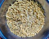 A picture of step 1 of Ratlami bhaji pav (street style).