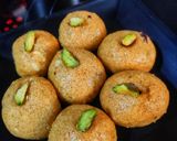 रोस्टेड़ ड़्राईफ्रूटस लङ्डू रेसिपी चरण 10 फोटो