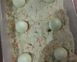 A picture of step 8 of Tahu Fantasi (Fried Tofu with Quail Egg).