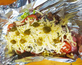 Foto del paso 4 de la receta: Pescado empapelado con ostiones