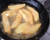 Foto del paso 1 de la receta: Tostones de papas fritas