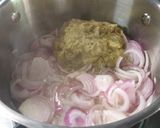 A picture of step 2 of ERACHI VARATTIYATHU...Masala lamb.