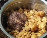 A picture of step 2 of Wood apple chutney.