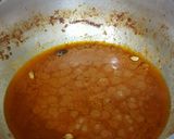 A picture of step 9 of Aalu chicken ka salan.