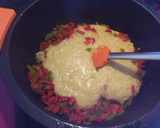 Foto del paso 3 de la receta: Habichuelas o alubias con chorizo y pimiento