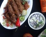 A picture of step 7 of Dumpukht kabab.