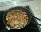 Foto del paso 4 de la receta Lomo con setas y salsa de tomate