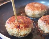 A picture of step 7 of Japanese Hamburger Steak.