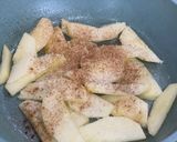 Foto del paso 1 de la receta: “ ¿Panquecito?” Invertido de Manzana y Avena 🍏 🍎