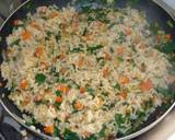Foto del paso 1 de la receta Arroz integral con acelga