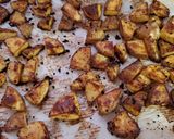 A picture of step 4 of Crispy Roasted Seasoned Potatoes.