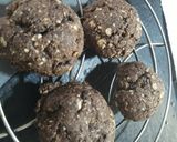 Foto del paso 5 de la receta: Cookies de harina integral, avena y cacao
