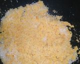 A picture of step 4 of Soji Ka halwa.