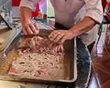 Foto del paso 6 de la receta: Carne al horno rellena con Nuez