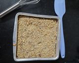 A picture of step 8 of Wheat Jaggery cake twist with sesame seed.