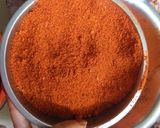 A picture of step 1 of Mango Pickle/ Avakaya.