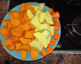 Foto del paso 1 de la receta: Mi crema de calabaza con queso parmesano