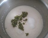 A picture of step 2 of Rava dhokla.