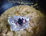 A picture of step 3 of Chicken malai tikka biryani.