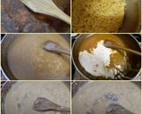 A picture of step 3 of Moong Dal Payasam.