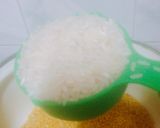 A picture of step 2 of Khara or ven pongal recipe.