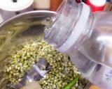 A picture of step 2 of Sprouts cheela.