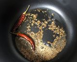 A picture of step 2 of Moong Dal Fry.
