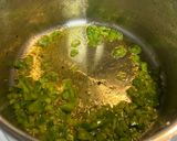 A picture of step 3 of Vegetarian Cuban Rice (Moros y Cristianos).
