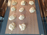 Galletas de plátano-avena-pistacho