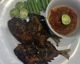 Foto langkah ke 4 dari resep Dorang Bakar with sambel Cocol.