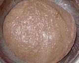 Foto langkah ke 5 dari resep Basic Chocolate Sourdough Bread (88%).