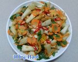 Hình bước làm 8 của món Gỏi Sake Chay