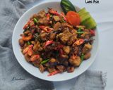 Foto langkah ke 8 dari resep Tumis Tahu Putih Goreng Cumi Asin.