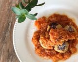 Foto del paso 7 de la receta: Albóndigas de garbanzos con salsa de tomate natural