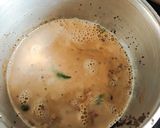 A picture of step 2 of Masala tea.