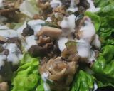 Foto del paso 8 de la receta: Salteado de pollo,🍗calabacin y champiñón en hojas de lechuga🥬🍄🟫🧅