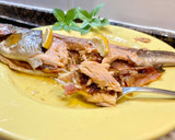 Foto del paso 14 de la receta: Truchas rellenas con bacon y cebolla crujiente