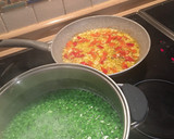 Foto del paso 1 de la receta: Arvejas con huevo duro